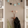 Wallity Giraffe-C Gancho de pared metálico en cobre